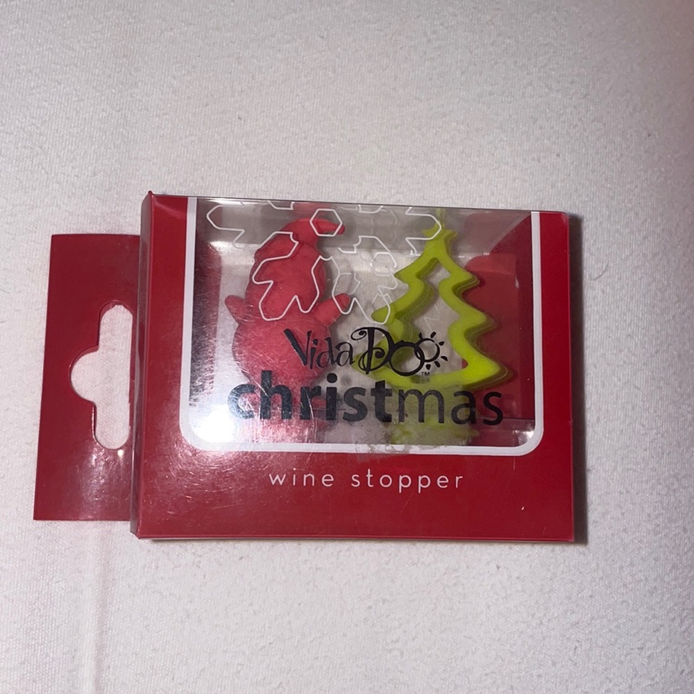 Christmas Theme silicone wine corks